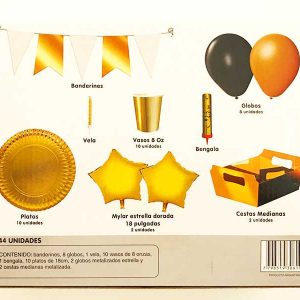 Party Box Dorado